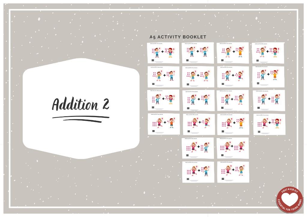 Addition 2 - A5 Activity Booklet | Learning Resources | Preschool ...