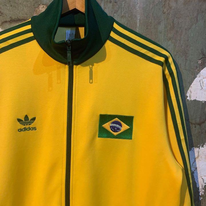 Adidas Classic Track Jacket (BRAZIL), Men's Fashion, Activewear on Carousell