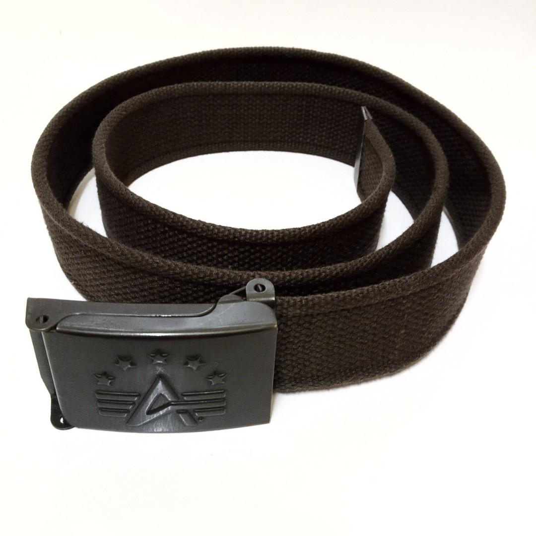 ALPHA INDUSTRIES inc usa vtg mens military tactical style webbing belt tali  pinggang askar vintage casual wear working class mod culture skinhead army  surplus, Men\'s Fashion, Watches & Accessories, Belts on Carousell