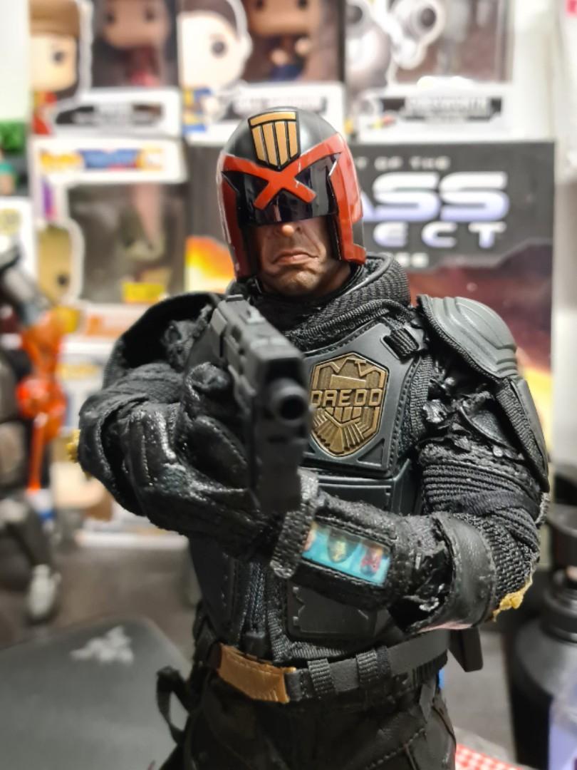 Artistic Interpretation 1 6 Judge Dredd Toys Games Action Figures Collectibles On Carousell