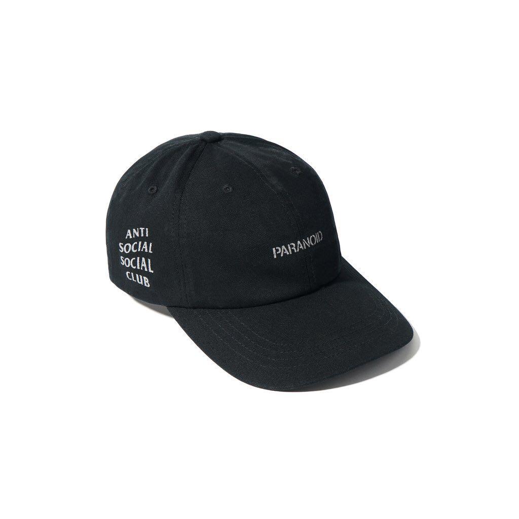 ASSC X Undefeated Paranoid Black Cap 3M Reflective