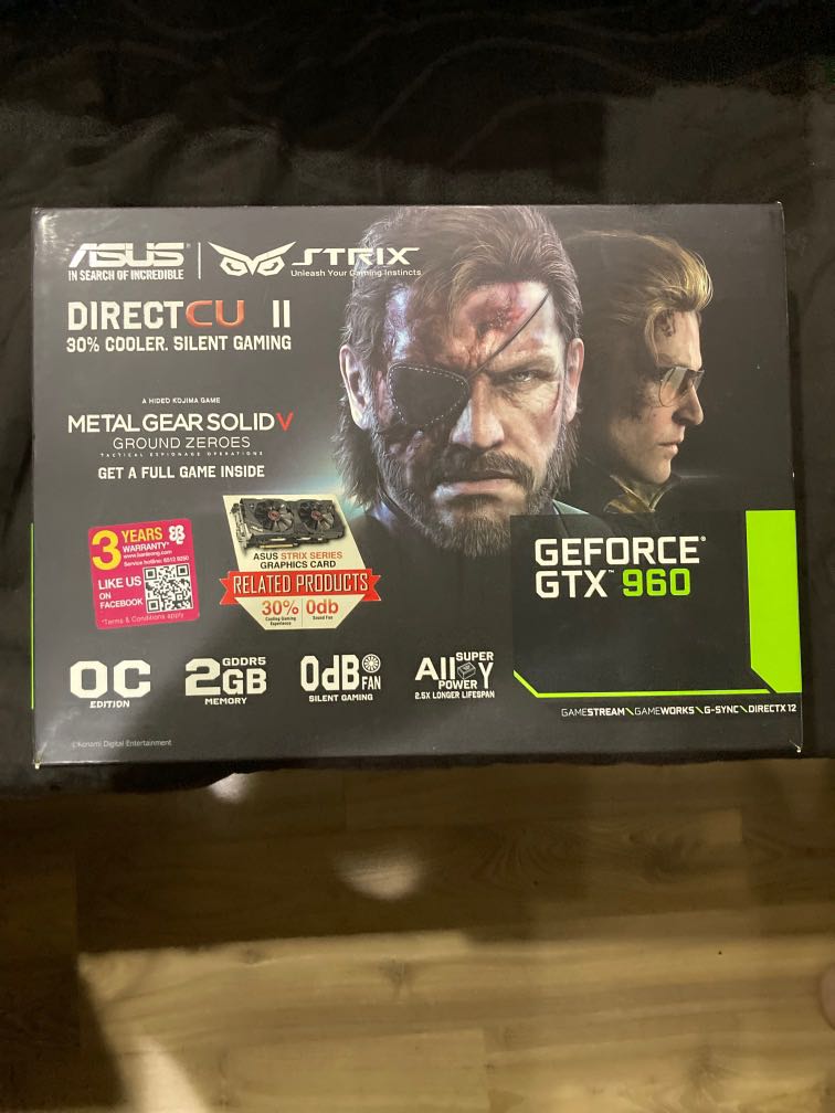 Asus Gtx 960 Oc Edition Computers Tech Parts Accessories Computer Parts On Carousell Asus Gtx 960 Oc Edition Computers Tech Parts Accessories Computer Parts On Carousell