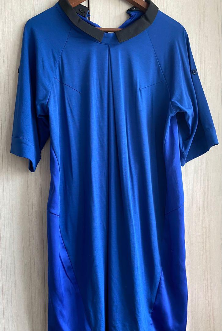 Atsuro Tayama Electric Blue Dress 女裝 女裝裙 Carousell