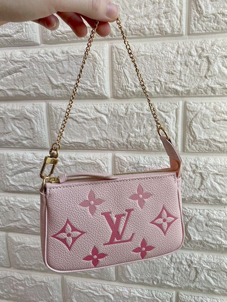 Louis Vuitton Monogram By The Pool Straws & Pouch Set - Pink