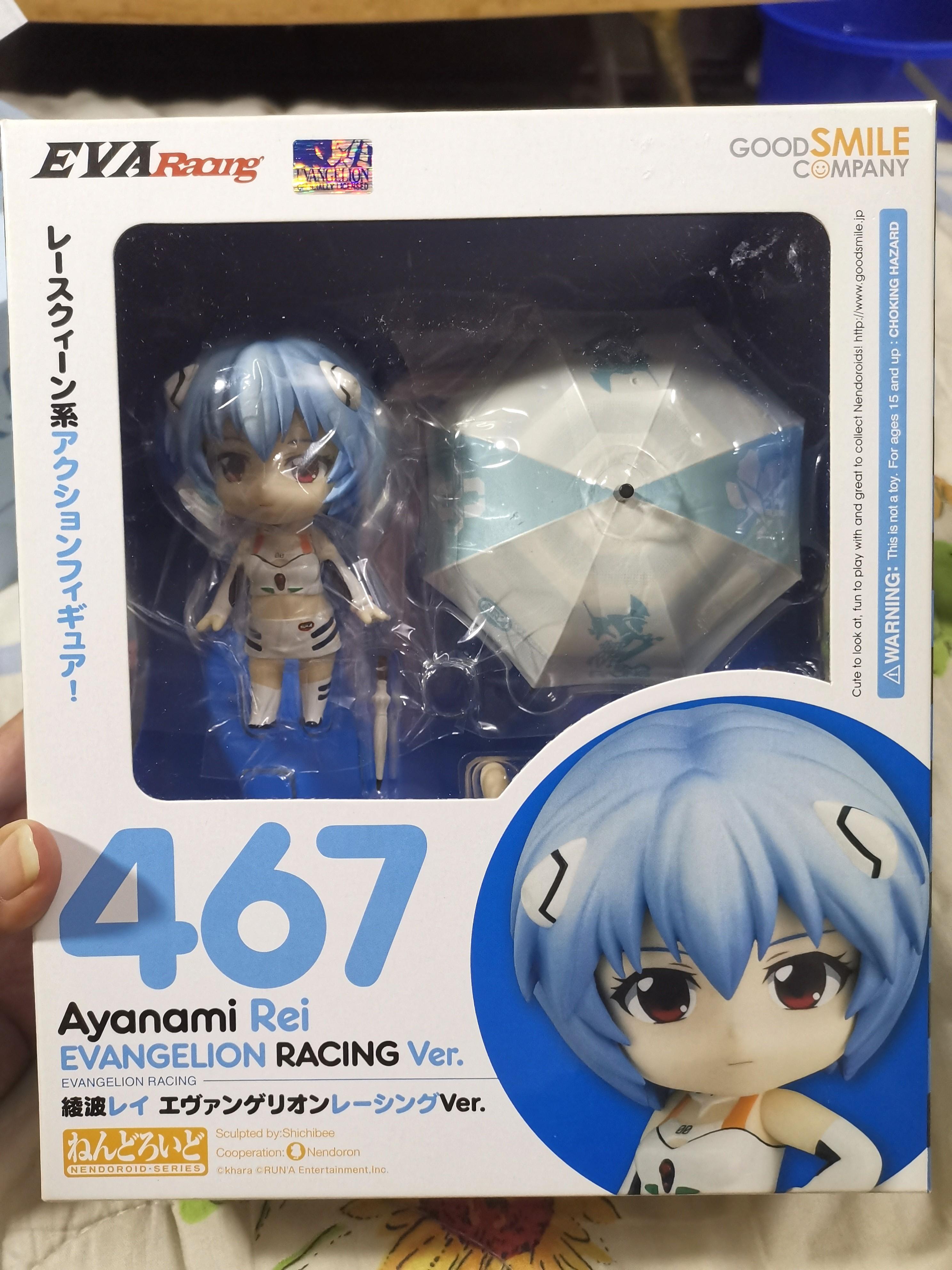 Authentic Nendoroid Rei Ayanami: EVANGELION RACING Ver., Hobbies & Toys ...