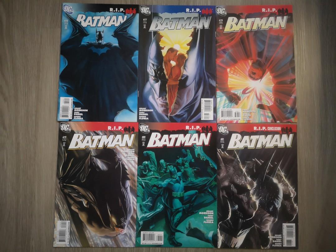 Batman RIP and Last Rites (Set of 8 comics), Hobbies & Toys, Books &  Magazines, Comics & Manga on Carousell