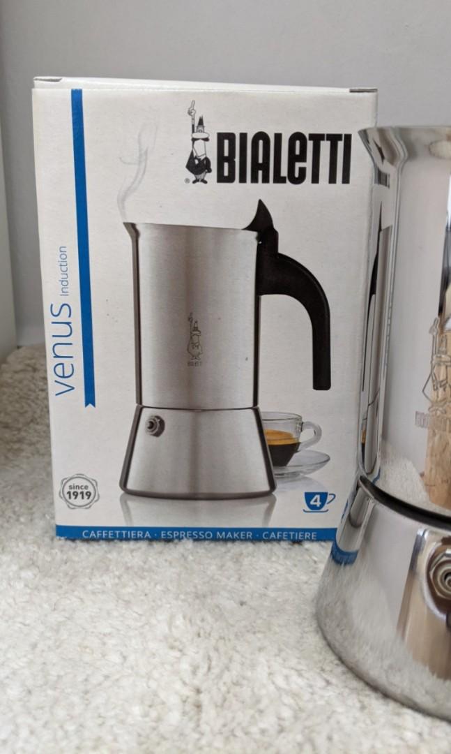 Bialetti Venus Induction Coffee Maker w espresso cups, TV & Home