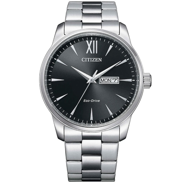 Brand New Citizen Eco Drive Classic Black Dial Stainless Steel