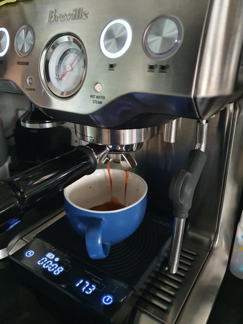 Breville Infuser espresso coffee machine + warranty + free grinder