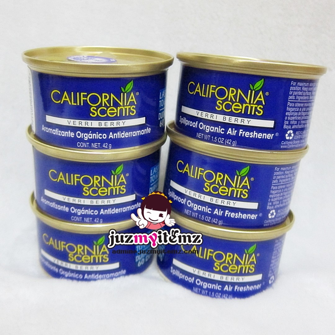 California Scents Spillproof Car Household Office Refreshener