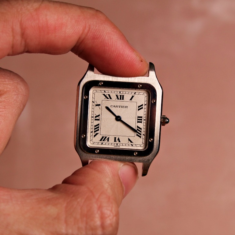 Cartier Santos Dumont 1575 Platinum
