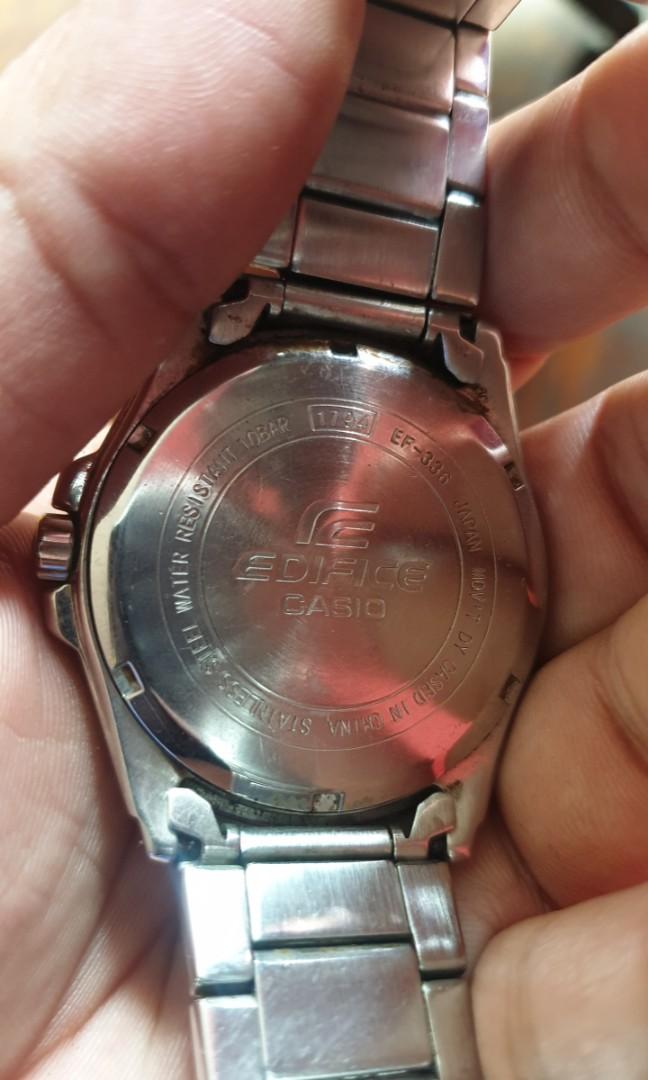 casio edifice wr100m