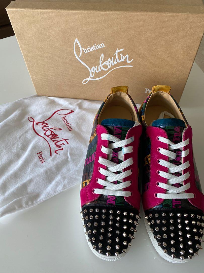 Christian Louboutin Louis Junior Spikes Orlato Sneakers