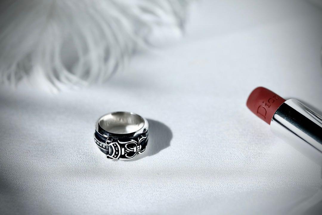 Chrome hearts cheap silver ring