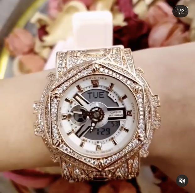 Baby g swarovski clearance