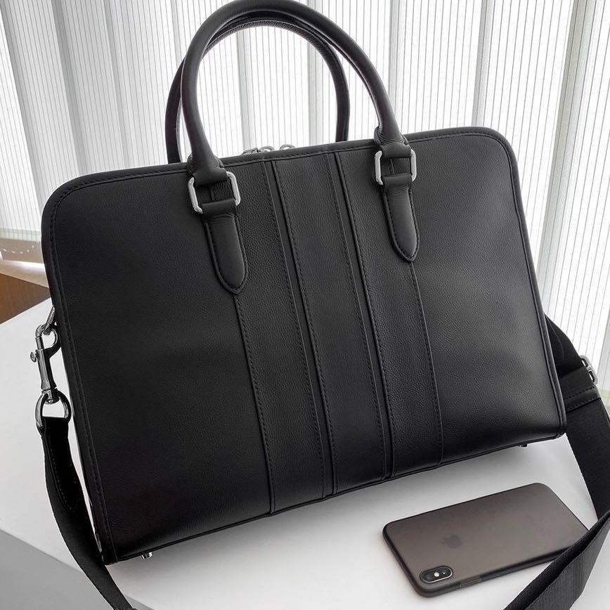 Coach bond cheap leather satchel