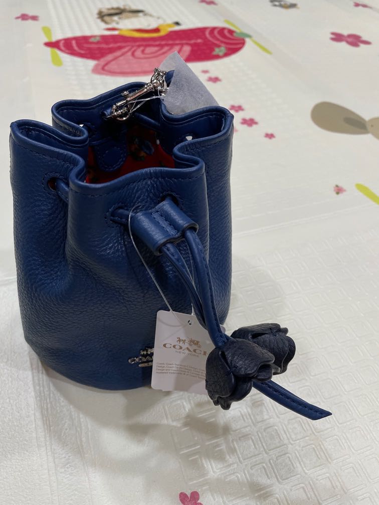 Coach top petal wristlet