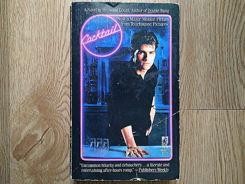 Cocktail by Heywood Gould (Category: Storybooks) located in Quezon City. Submitted by bertie.healborn (Listing ID 1094803496, Image 1). Description: Brian Flanagan is a master bartender, working the Manhattan crowd with his wit and rakish charm. But the sobering question remains, why is it that this hip, cynical barfly of midnight meccas can't get a handle on his own heart? This book was adapted into a Hollywood pop movie starring Tom Cruise. Ex-