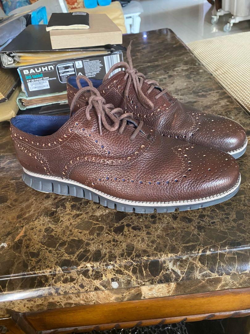 COLE HAAN MEN ZEROGRAND WINGTIP OXFORD SHOES Men s Fashion