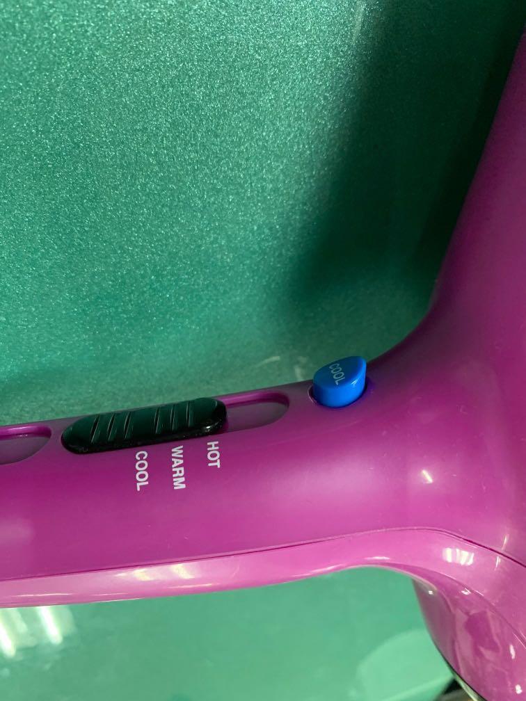Conair Hair Blower (Category: Hair) located in Pasay City. Submitted by ayinong168 (Listing ID 1096510796, Image 3). Description: Item is in excellent condition mint working, with retractable cord, very powerful blower with hot warm and cool feature 125v needs transformer.