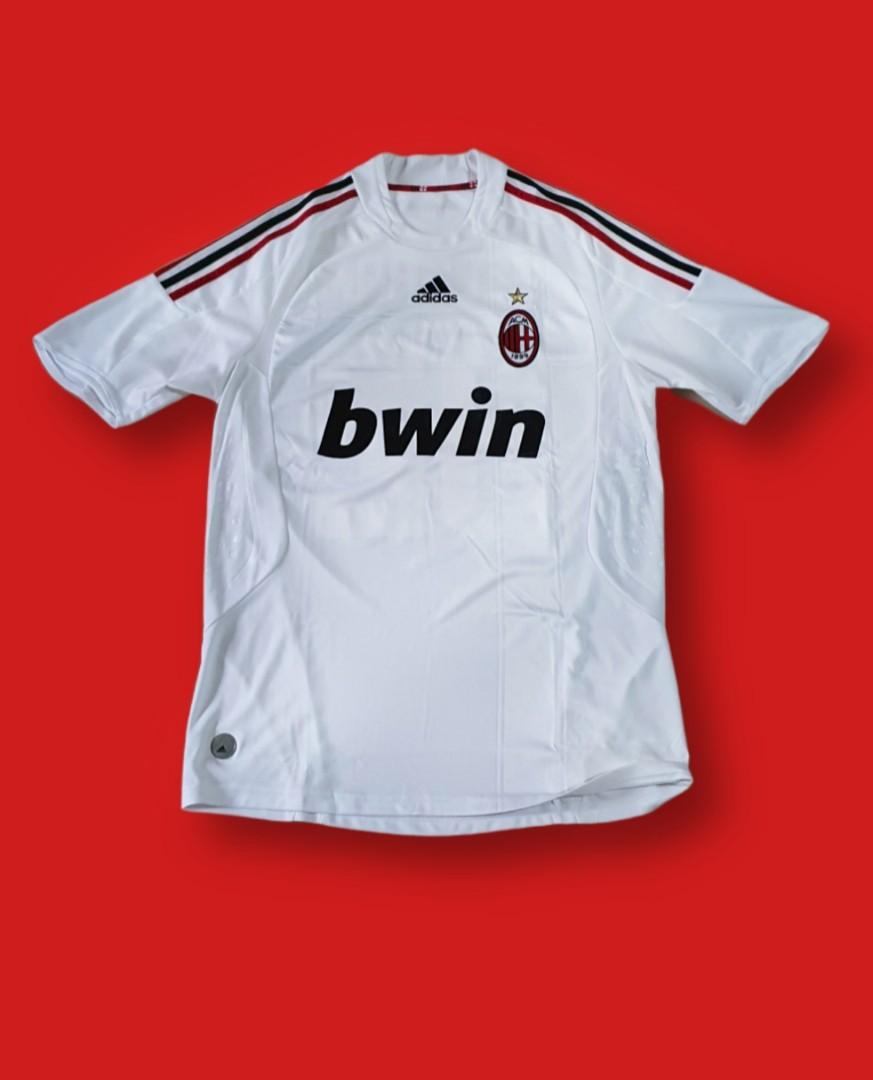 David Beckham AC Milan 2008 - 2009 Away Jersey Italy England