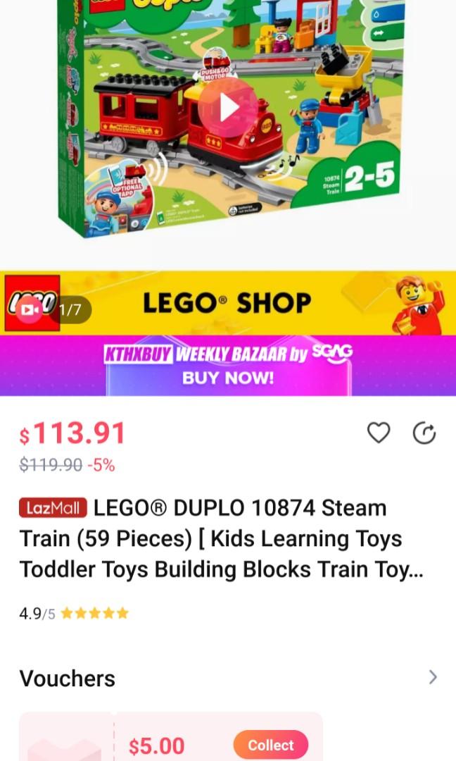 Lego Duplo Steam Train 10874 Shop Now