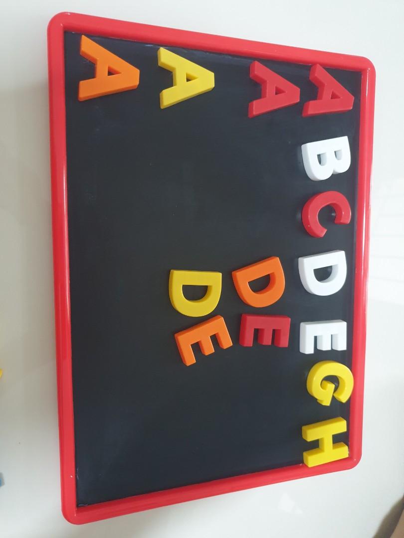 ELC letters/numbers and chalk board, Babies & Kids, Infant