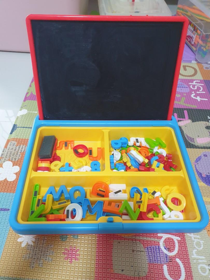 ELC letters/numbers and chalk board, Babies & Kids, Infant