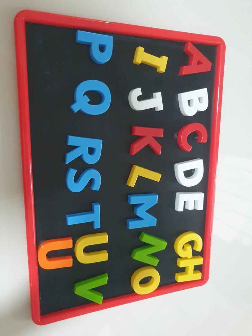 ELC letters/numbers and chalk board, Babies & Kids, Infant