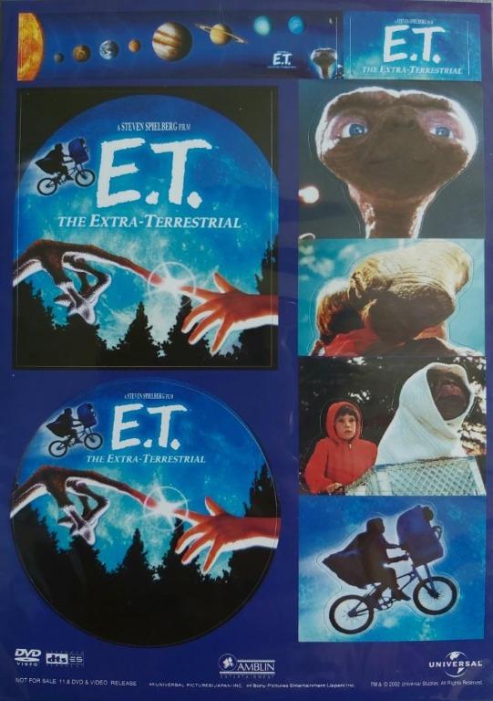 E.T. 外星人(2DVD 日本版全新未拆) E.T. The Extra Terrestrial