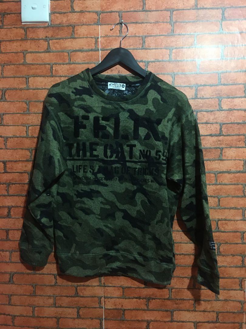 Eternal dilemma camo sweatshirt new arrivals