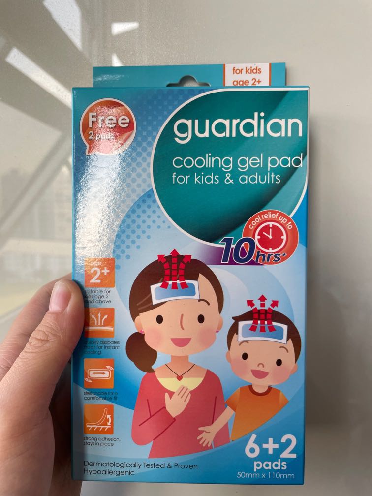 Gel pad store for fever