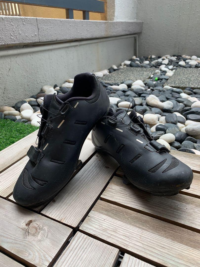 Leather cycling shoes uk discount
