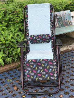 Folding Recliner Chair/Bed indoor outdoor