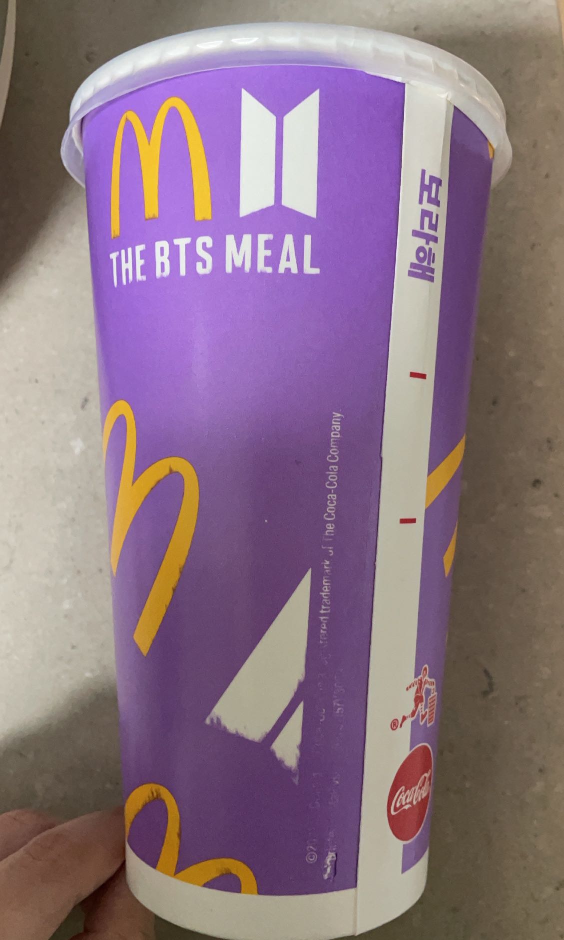 Free Mcd Bts Meal Cup Hobbies Toys Memorabilia Collectibles K Wave On Carousell