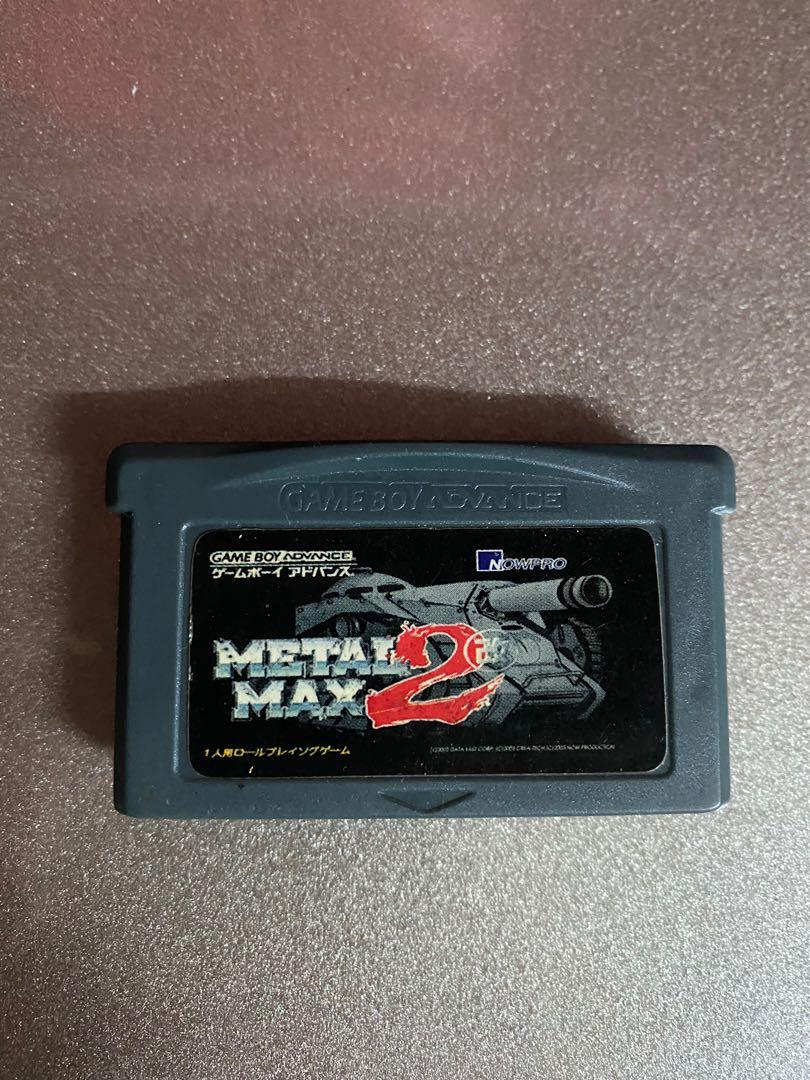 Game Boy Advance GBA 坦克戰記2改Metal Max 2 Kai 遊戲機帶（日文版