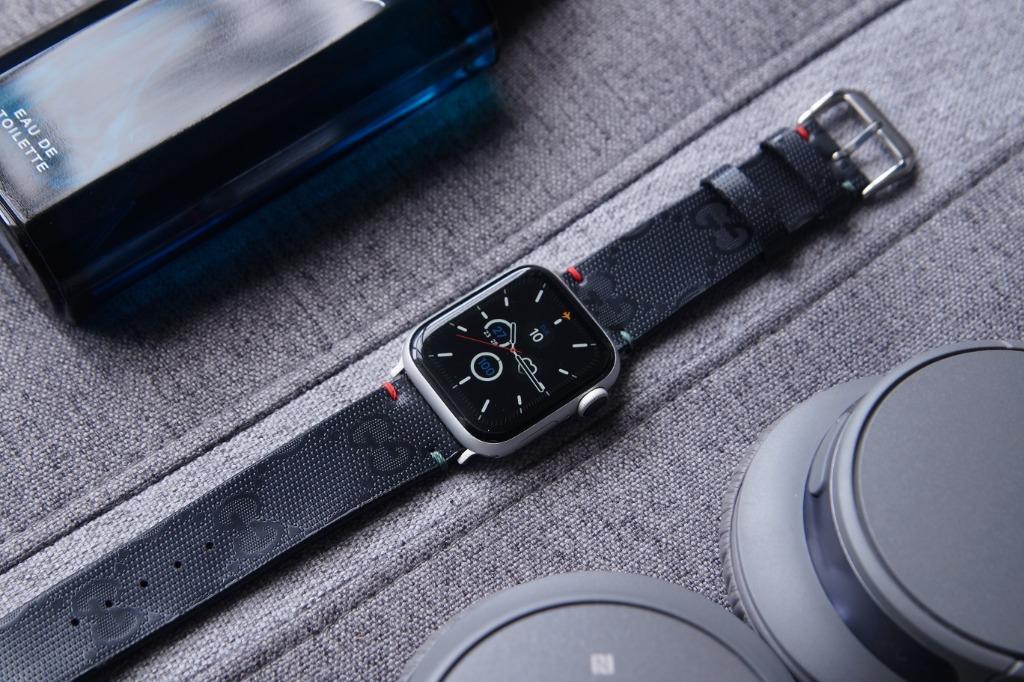 The Smart Minimalist - Upcycled LV Apple Watch Band 38-44mm