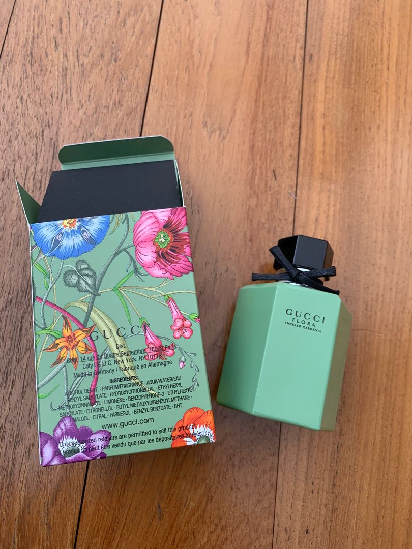 Gucci Flora Limited Edition Emerald Gardenia Beauty Personal Care Fragrance Deodorants On Carousell