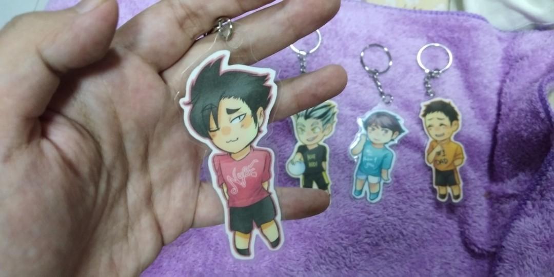 DIY Keychains 🎨: how i make anime plastic charms (ft. haikyuu & shrink  plastic) 