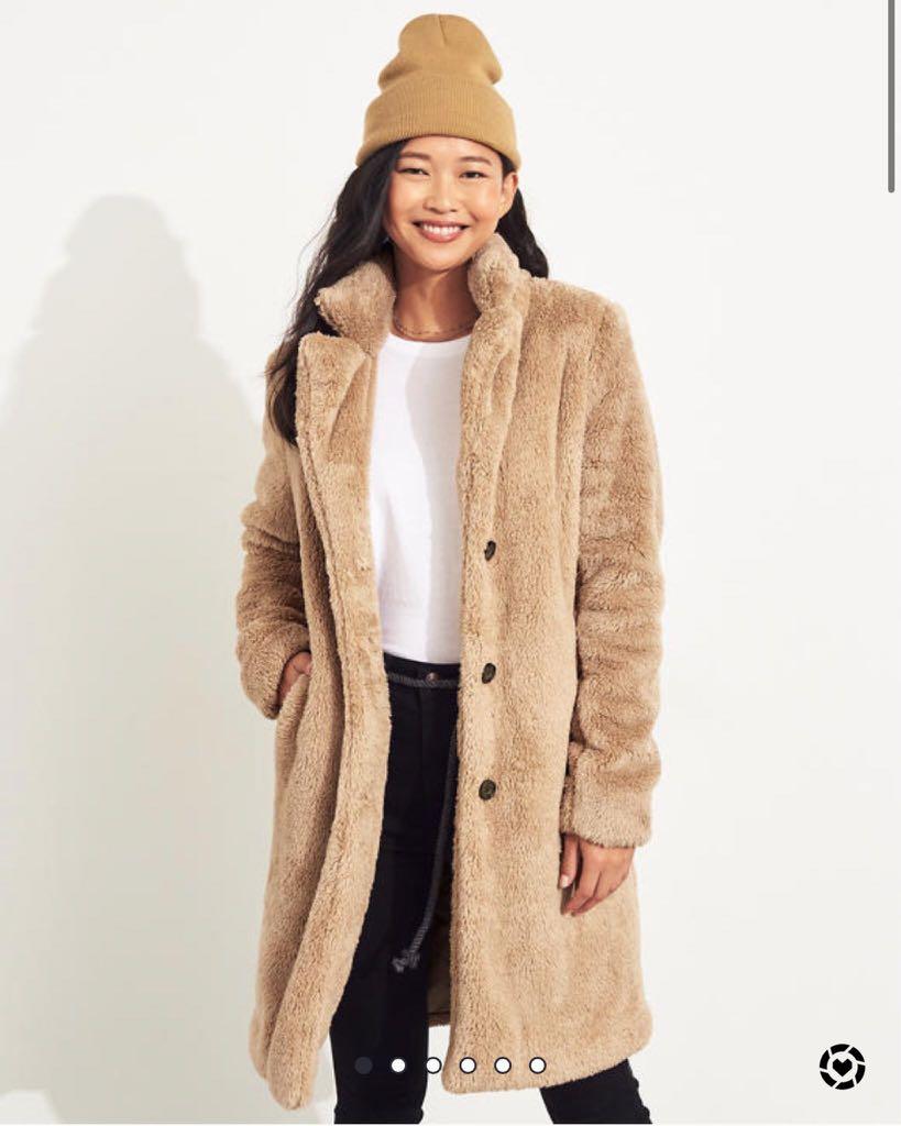 Teddy coat top hollister
