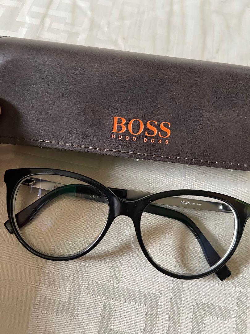 Tårer Konsultation Preference Hugo Boss Orange Eyeglasses, Women's Fashion, Watches & Accessories,  Sunglasses & Eyewear on Carousell