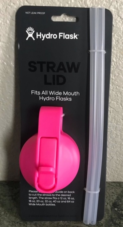 Flamingo hydro best sale flask straw lid