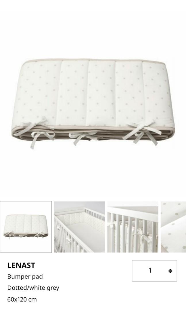 Baby cot bumper ikea hot sale