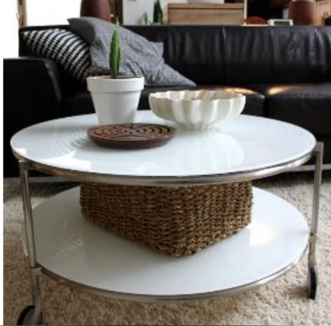 IKEA Strind Coffee Table with wheels, Furniture & Home Living