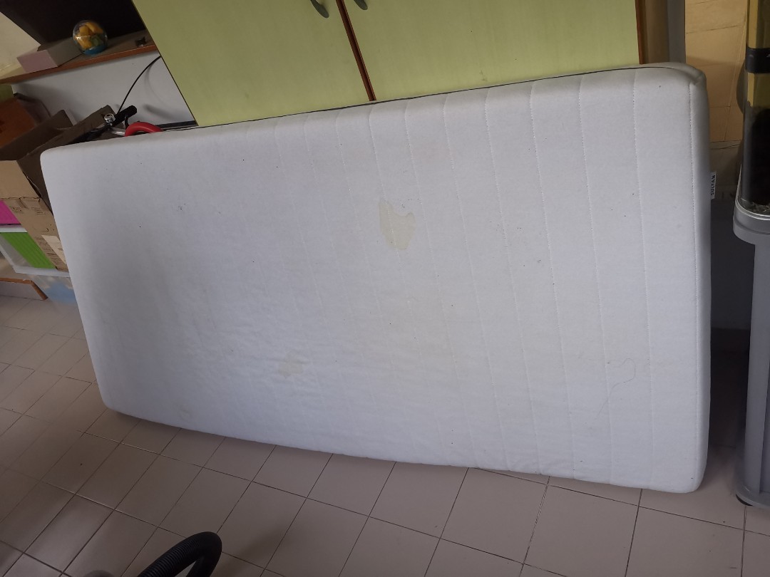 Ikea Sultan Mattress Single Size, Furniture & Home Living, Furniture, Bed Frames & Mattresses on