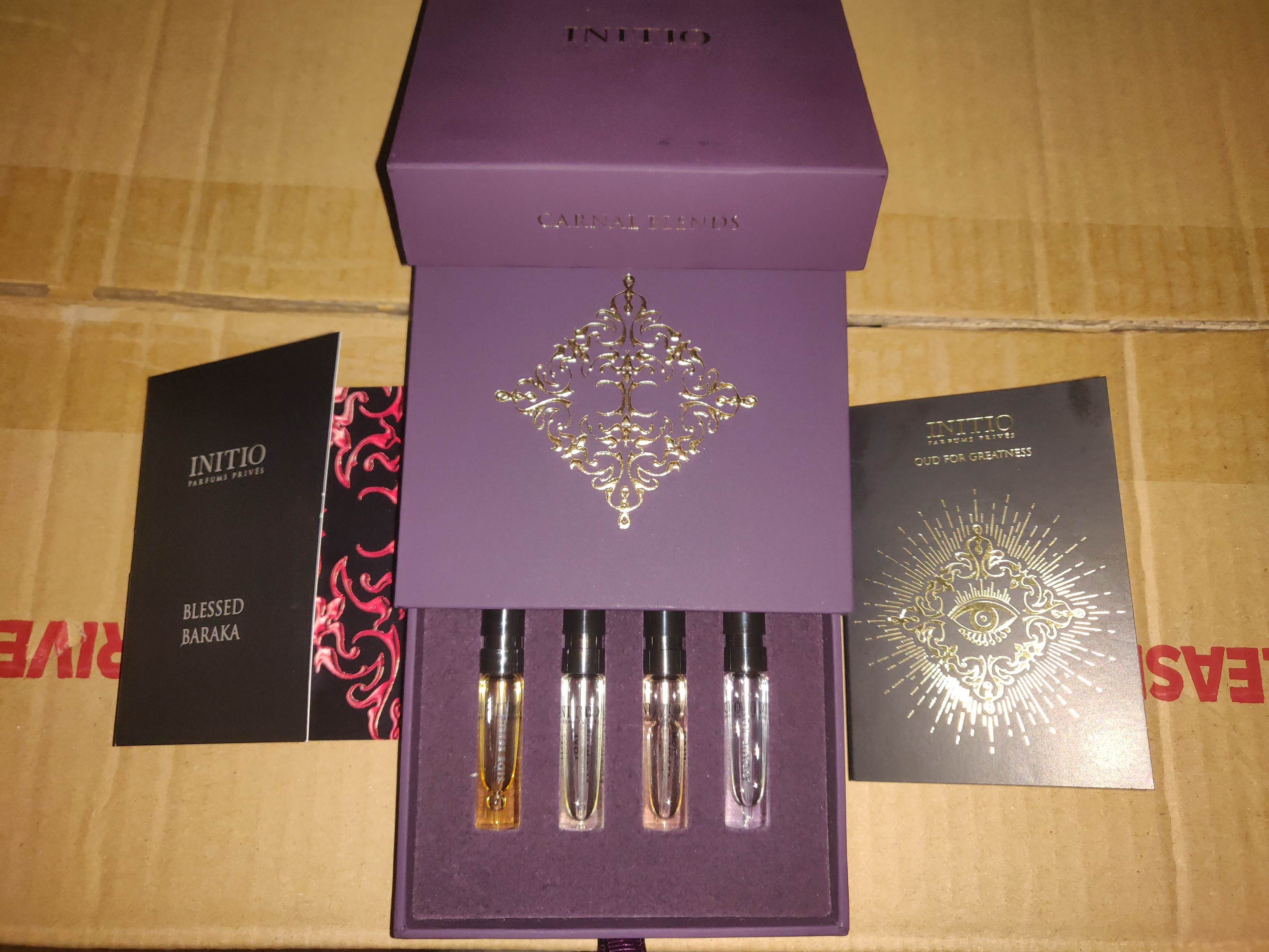 Initio Sample Kit, Beauty & Personal Care, Fragrance & Deodorants on ...