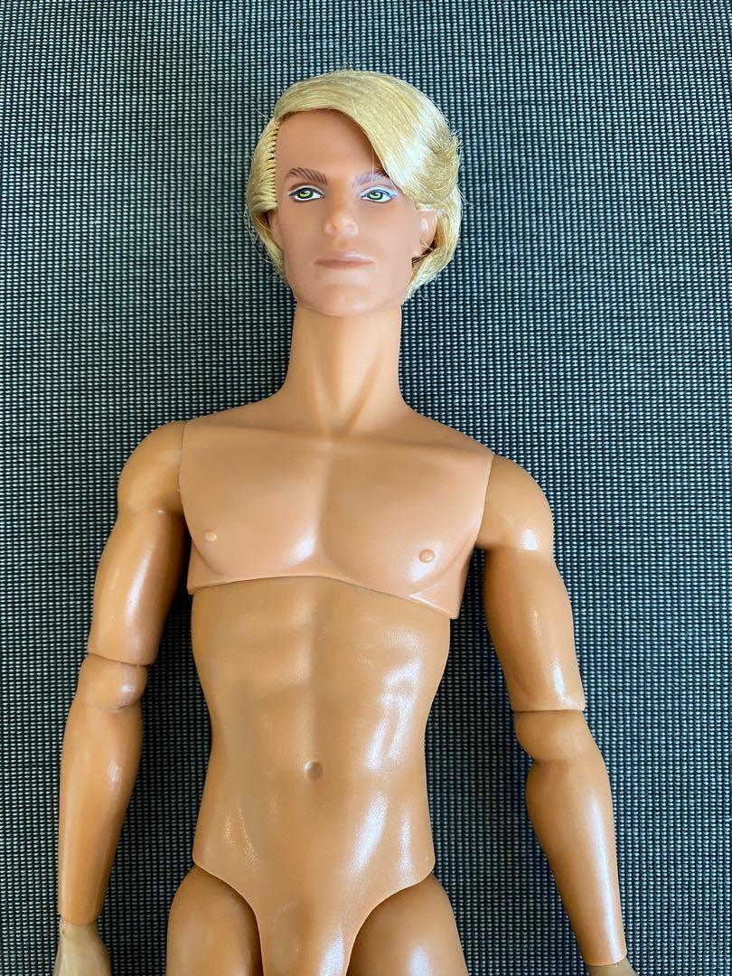 Integrity toys fashion royalty homme Pierre Devries Rare nude doll