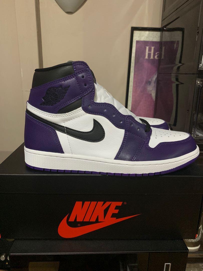 J1 Court Purple 2.0 9US Men s Fashion Footwear Sneakers on Carousell