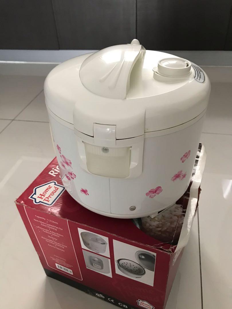 **New** Home Proud Rice Cooker 1.2L FREE DELIVERY, TV & Home