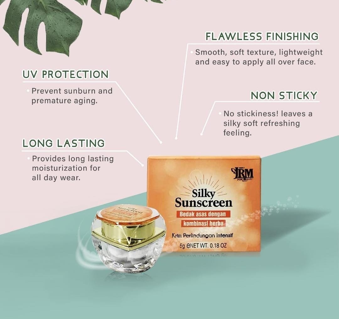 Jrm Jamu Ratu Malaya Silky Sunscreen Beauty Personal Care Face Face Care On Carousell